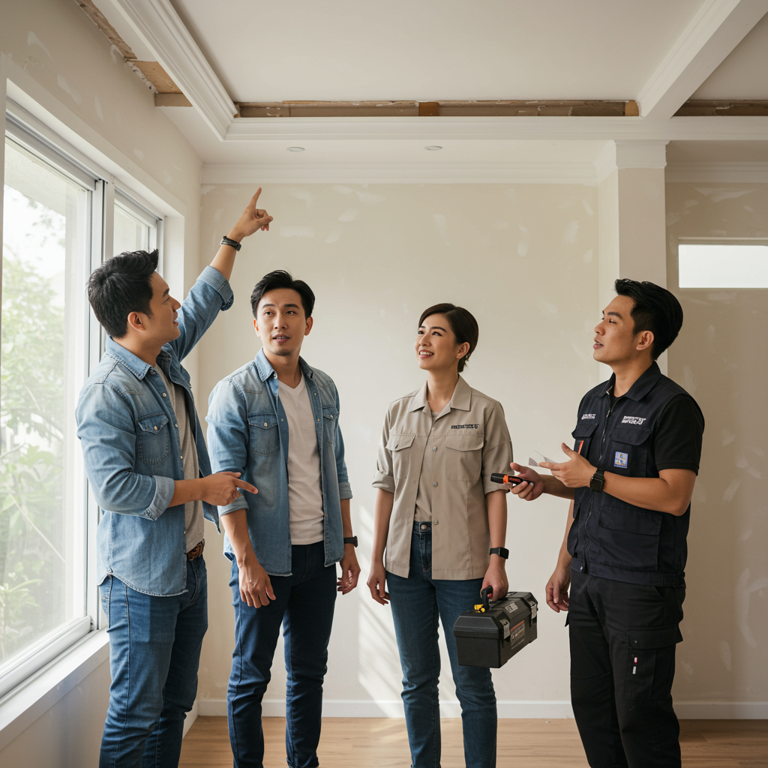 ยกระดับความงามให้บ้าน ด้วยการติดตั้งคิ้วบัว โดยช่างมืออาชีพ